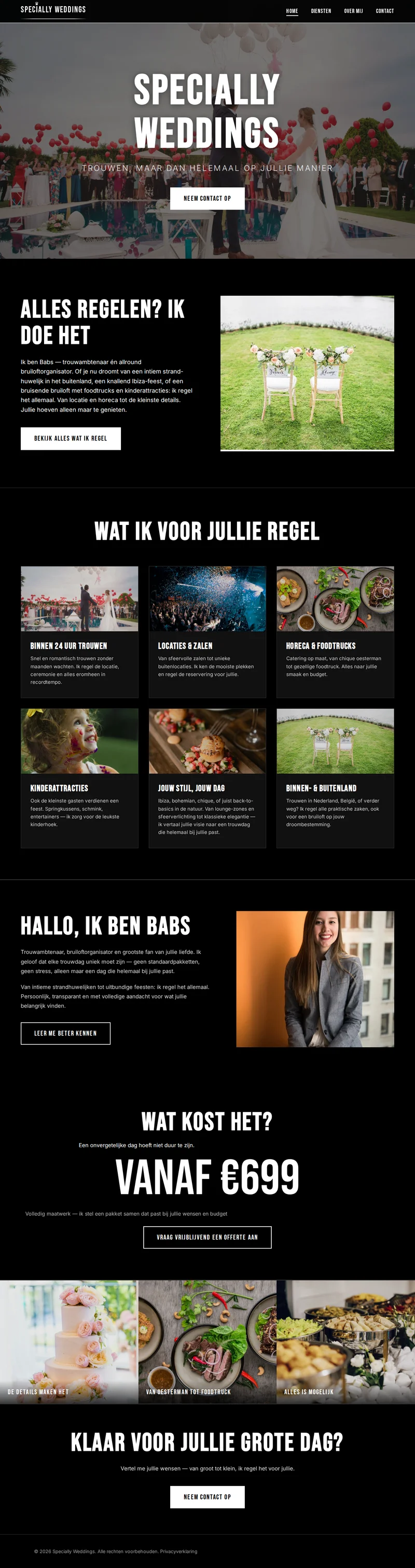 Website Specially Weddings , weddingplanner